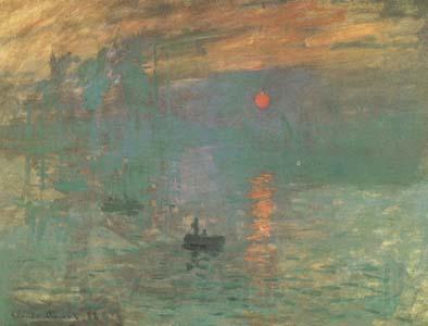 Claude Monet Impression Sunrise (mk09) Norge oil painting art